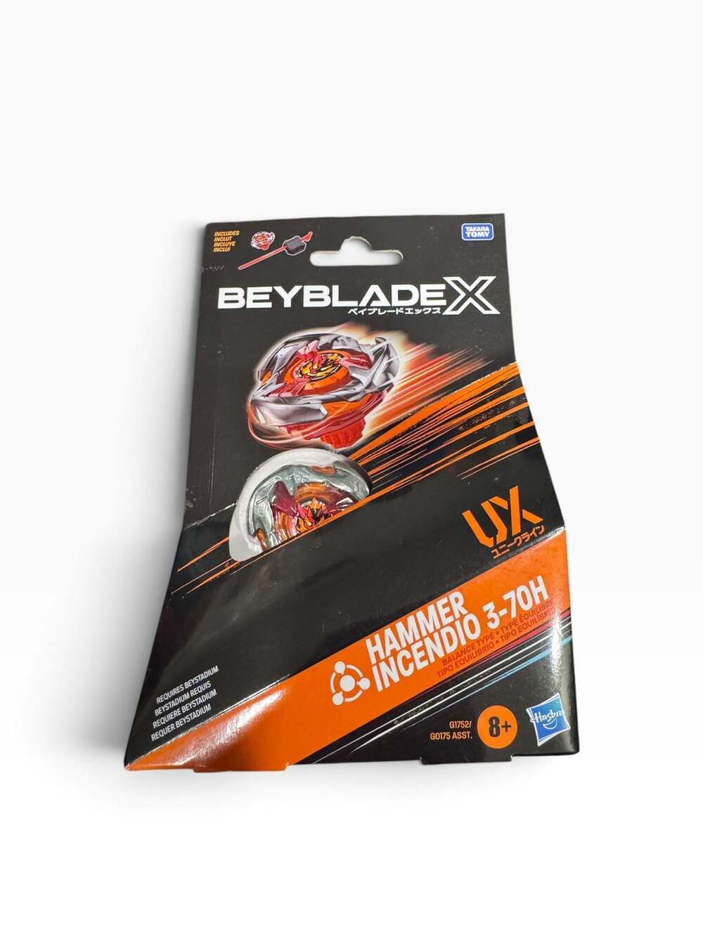 Hasbro Beyblade X Hammer Incendio 3-70H Starter Pack